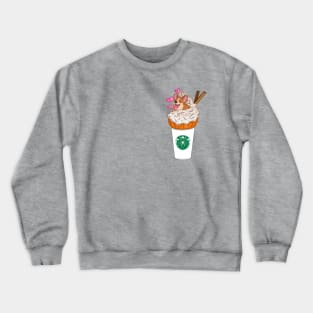 Pumpkin Spice Corgi Latte Crewneck Sweatshirt